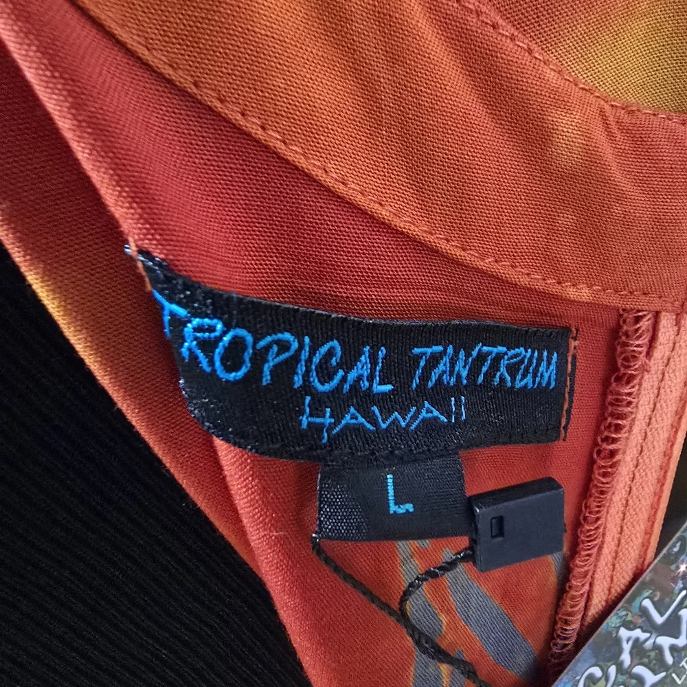 Vibrant Tropical Floral Dress - Picture 7 of 8